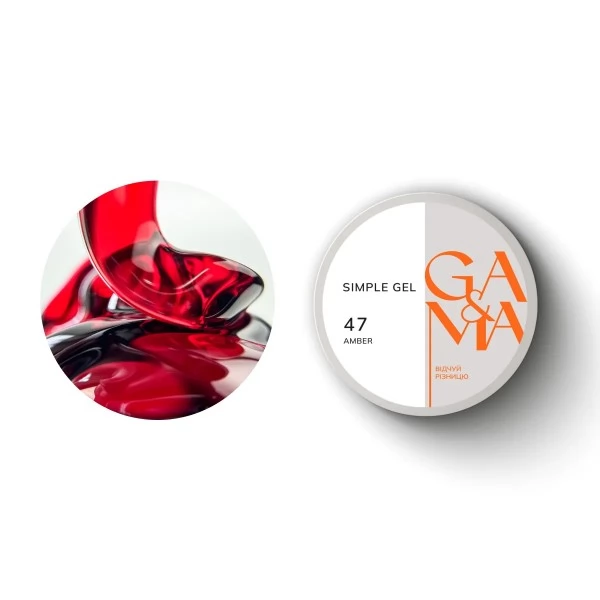 Simple gel 047 Amber 30 ml GEMELY GAMA
