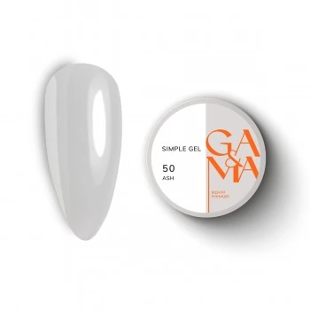 Simple gel 050 Ash 15 ml GEMELY GAMA