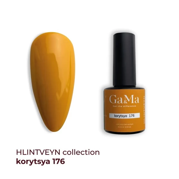 Gel polish Mulled wine 176 cinnamon 10 ml GAMA Gel polish Mulled wine 176 cinnamon 10 ml GAMA