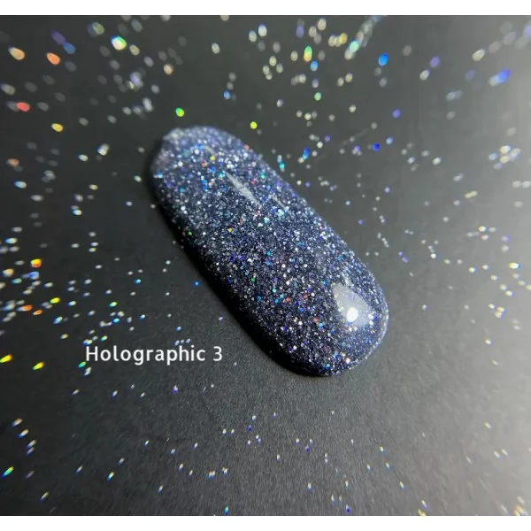 Gel polish Holographic 003 10 ml GAMA Gel polish Holographic 003 10 ml GAMA