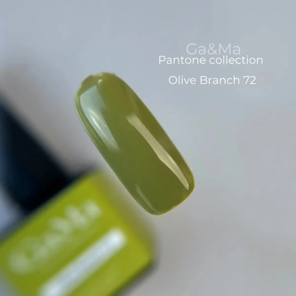 Gel polish Pantone 072 Olive Branch 10 ml GAMA Gel polish Pantone 072 Olive Branch 10 ml GAMA