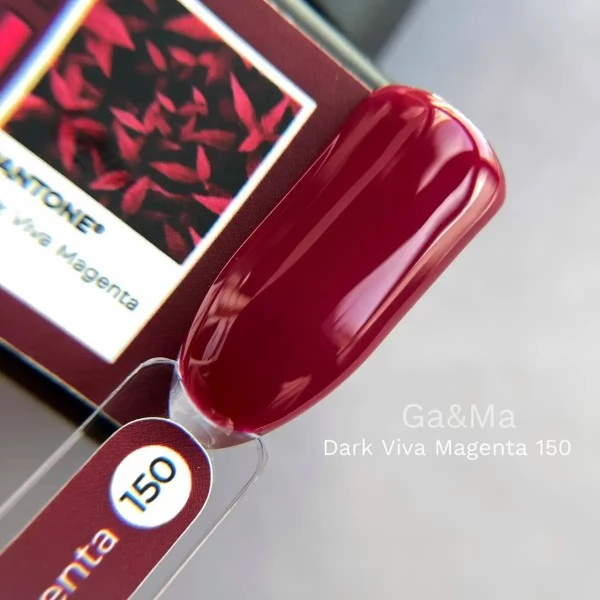 Gel polish Pantone 150 dark Viva Magenta 10 ml GAMA Gel polish Pantone 150 dark Viva Magenta 10 ml GAMA