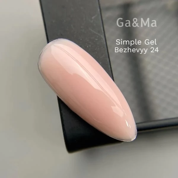 GAMA Simple Gel 024 Beige 30 ml GAMA Simple Gel 024 Beige 30 ml