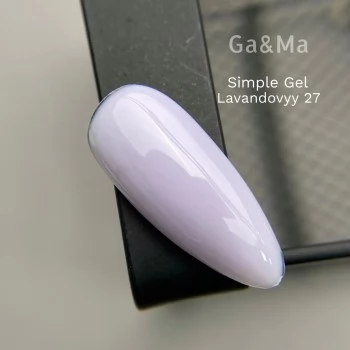 GAMA Simple Gel 027 Lavender 15 ml