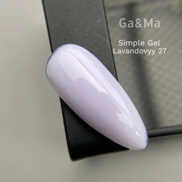 GAMA Simple Gel 027 Lavender 15 ml GAMA Simple Gel 027 Lavender 15 ml