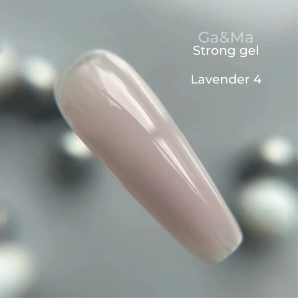 STRONG GEL 004 Lavender 30 ml GAMA STRONG GEL 004 Lavender 30 ml GAMA