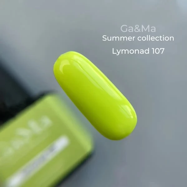 Gel polish Summer 107 Lemonade 10ml GAMA Gel polish Summer 107 Lemonade 10ml GAMA