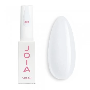 Gel Polish white 003 with shimmer 6 ml JOIA vegan
