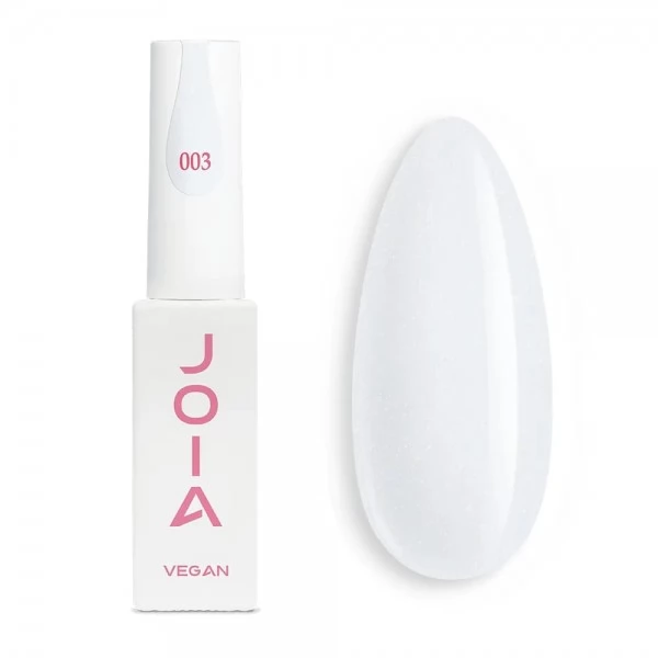 Gel Polish white 003 with shimmer 6 ml JOIA vegan Gel Polish white 003 with shimmer 6 ml JOIA vegan