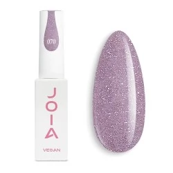 Reflective Gel Polish violet 070 with shimmer 6 ml JOIA vegan