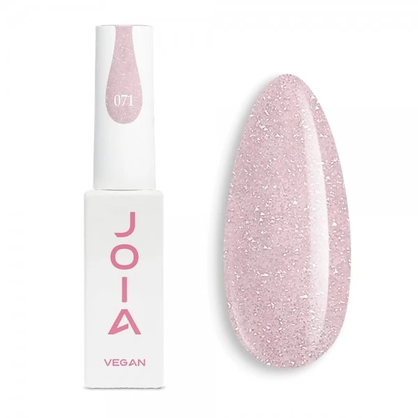 Reflective Gel Polish pink 071 with shimmer 6 ml JOIA vegan Reflective Gel Polish pink 071 with shimmer 6 ml JOIA vegan