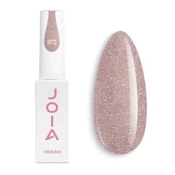 Reflective Gel Polish beige 072 with shimmer 6 ml JOIA vegan