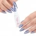Gel Polish blue 129 with shimmer 6 ml JOIA vegan