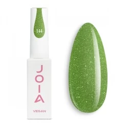 Reflective Gel Polish green 144 with shimmer 6 ml JOIA vegan