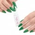 Reflective Gel Polish green 145 with shimmer 6 ml JOIA vegan