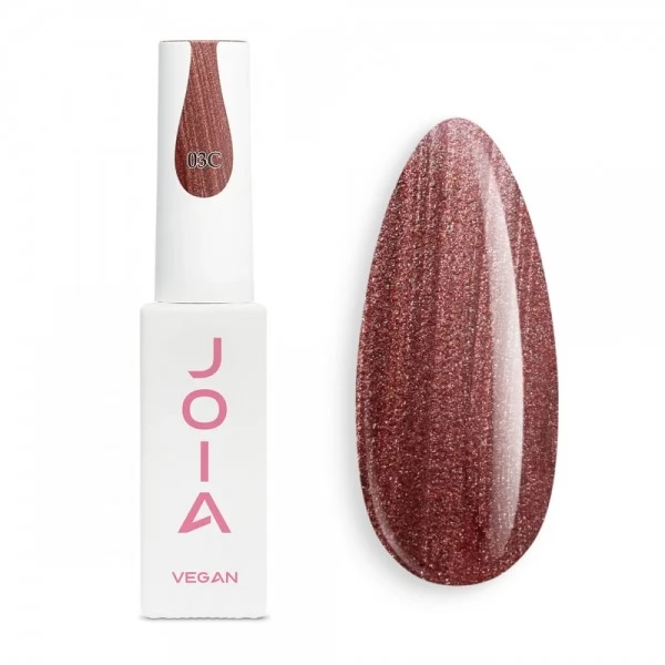 Cat Eye Gel Polish brown 03C Amber Flame 6 ml JOIA vegan Cat Eye Gel Polish brown 03C Amber Flame 6 ml JOIA vegan