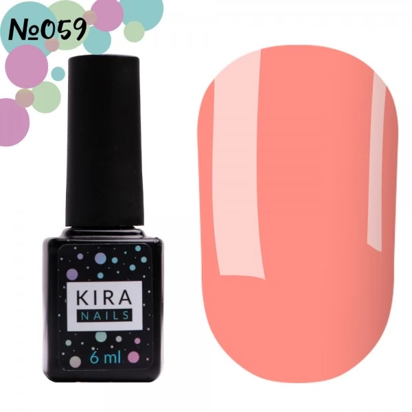 Gel polish 059 6 ml Kira Nails Gel polish 059 6 ml Kira Nails