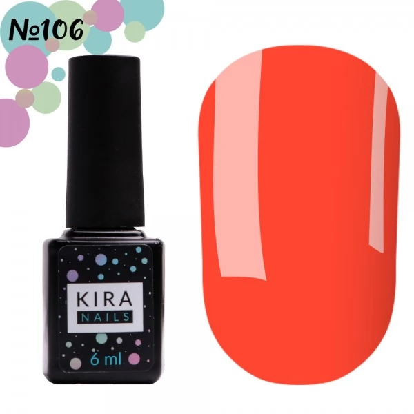 Gel polish 106 6 ml Kira Nails Gel polish 106 6 ml Kira Nails