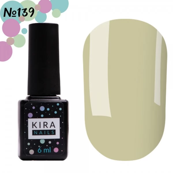 Gel polish 139 6 ml Kira Nails Gel polish 139 6 ml Kira Nails