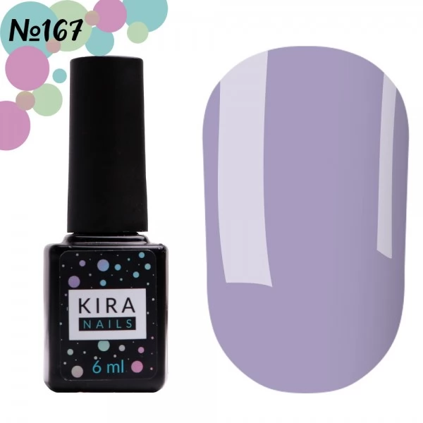 Gel polish 167 6 ml Kira Nails Gel polish 167 6 ml Kira Nails