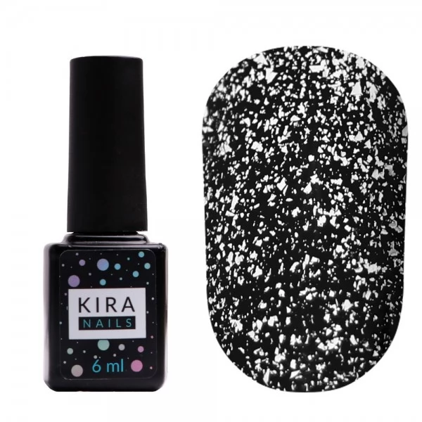 No Wipe Silver Top 6 ml Kira Nails No Wipe Silver Top 6 ml Kira Nails