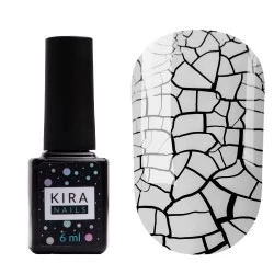 Crack Effect Black  collection Kira Nails