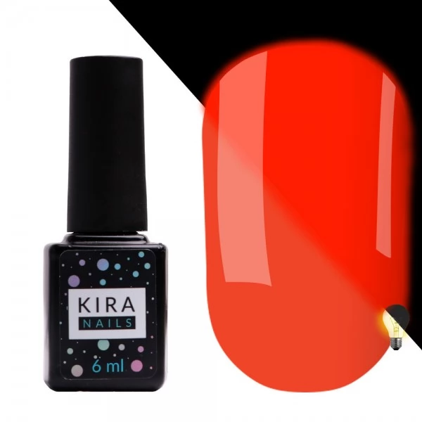 Gel polish FLUO 001 6 ml Kira Nails Gel polish FLUO 001 6 ml Kira Nails