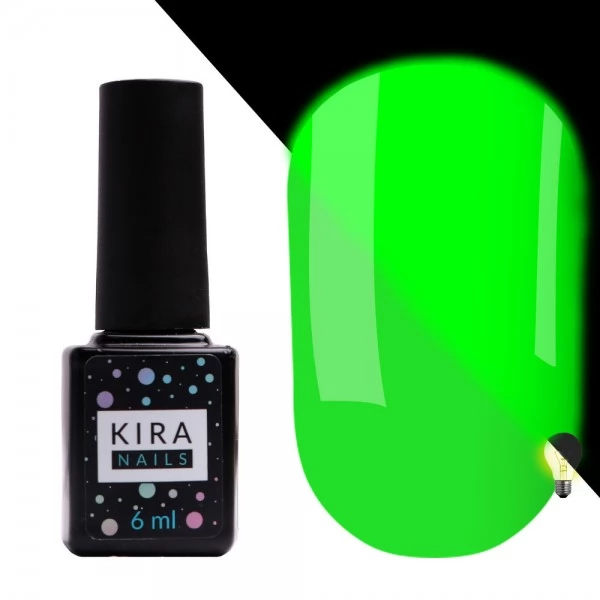 Gel polish FLUO 002 6 ml Kira Nails Gel polish FLUO 002 6 ml Kira Nails