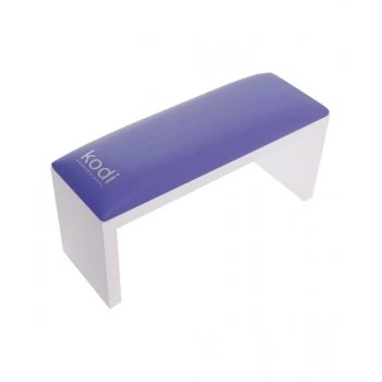 Armrest for manicure on white legs Lavander