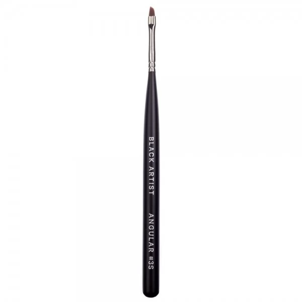Brush Angular #3S for gel nail modeling beveled Kodi professional