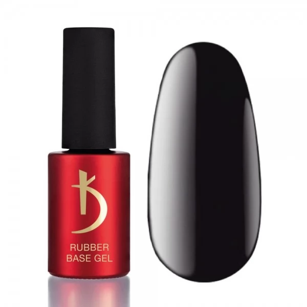 Rubber base Gel Black 7 ml Kodi professional Rubber base Gel Black 7 ml Kodi professional