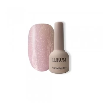 Glitter cover base no.04 LUKUM 10 ml