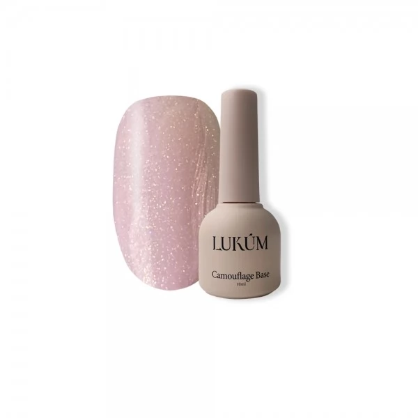 Glitter cover base no.04 LUKUM 10 ml Glitter cover base no.04 LUKUM 10 ml