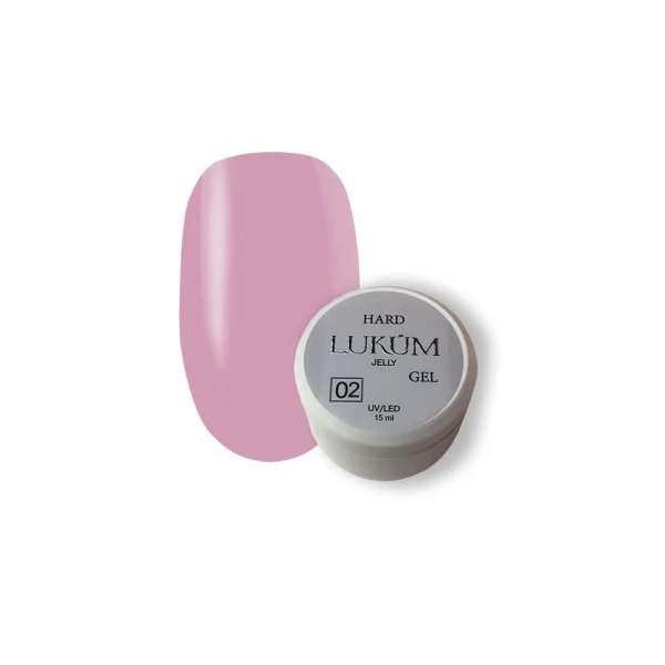 Hard Jelly Gel no.02 LUKUM 15 ml Hard Jelly Gel no.02 LUKUM 15 ml