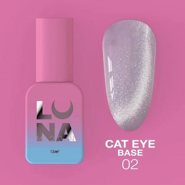 Camouflage Cat Eye Base gel no.2 13 ml Lunamoon Camouflage Cat Eye Base gel no.2 13 ml Lunamoon