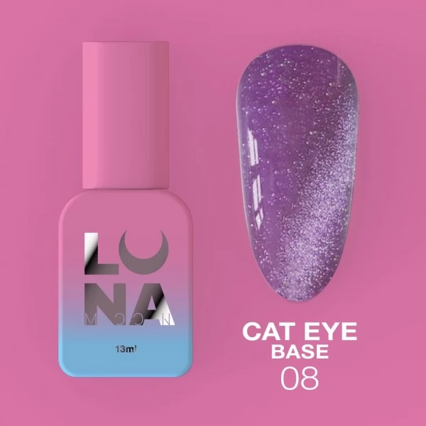 Camouflage Cat Eye Base gel no.8 13 ml Lunamoon Camouflage Cat Eye Base gel no.8 13 ml Lunamoon