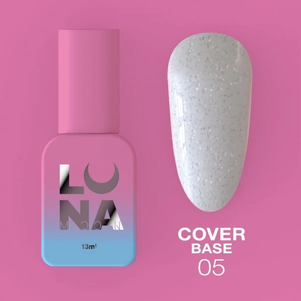 Camouflage Cover Base gel no.5 13 ml Lunamoon Camouflage Cover Base gel no.5 13 ml Lunamoon