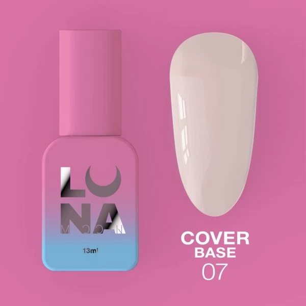Camouflage Cover Base gel no.7 13 ml Lunamoon Camouflage Cover Base gel no.7 13 ml Lunamoon