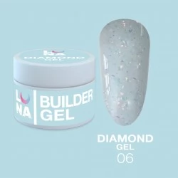 Builder Diamond Gel no.6 15 ml Lunamoon