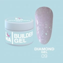 Builder Diamond Gel no.9 15 ml Lunamoon