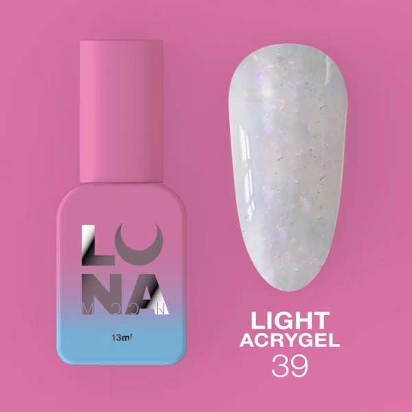 Liquid Light Acrygel no.39 13 ml Lunamoon Liquid Light Acrygel no.39 13 ml Lunamoon