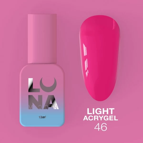 Liquid Light Acrygel no.46 13 ml Lunamoon Liquid Light Acrygel no.46 13 ml Lunamoon