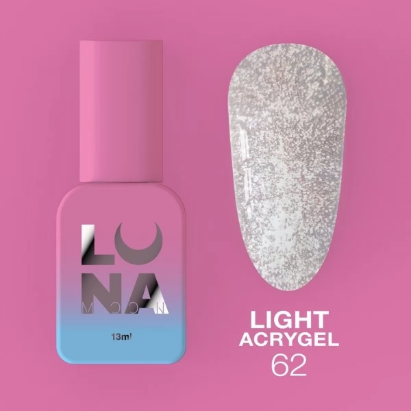 Liquid Light Acrygel no.62 13 ml Lunamoon Liquid Light Acrygel no.62 13 ml Lunamoon