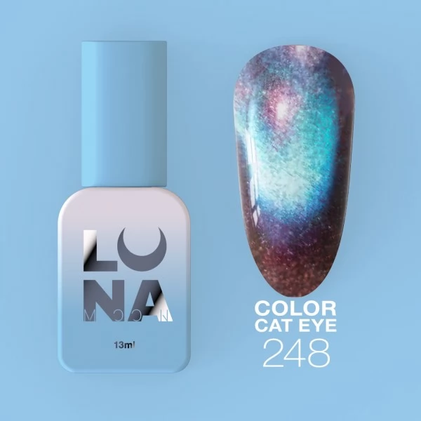 Gel polish Lunamoon Cat Eye no.248 8 ml Gel polish Lunamoon Cat Eye no.248 8 ml