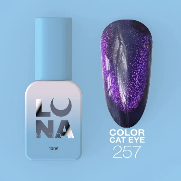 Gel polish Lunamoon Cat Eye no.257 8 ml Gel polish Lunamoon Cat Eye no.257 8 ml