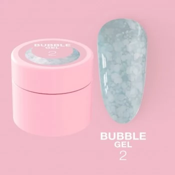 Nail glitter Bubble Gel no.2 5ml Lunamoon