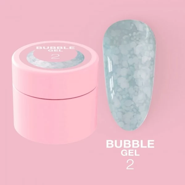 Nail glitter Bubble Gel no.2 5ml Lunamoon Nail glitter Bubble Gel no.2 5ml Lunamoon