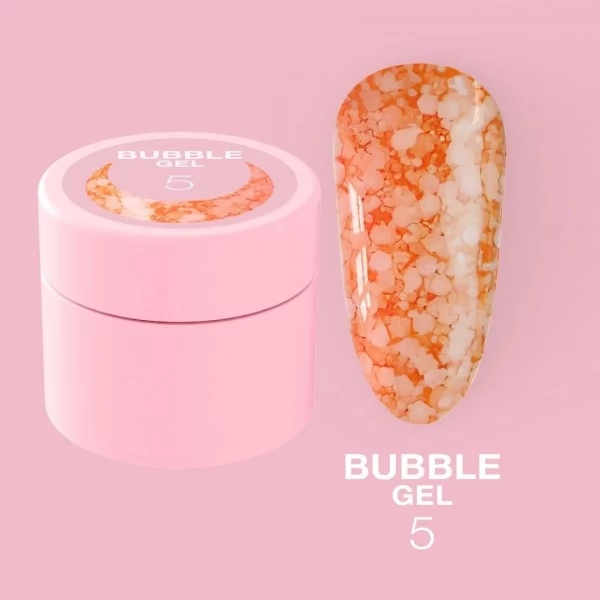 Nail glitter Bubble Gel no.5 5ml Lunamoon Nail glitter Bubble Gel no.5 5ml Lunamoon