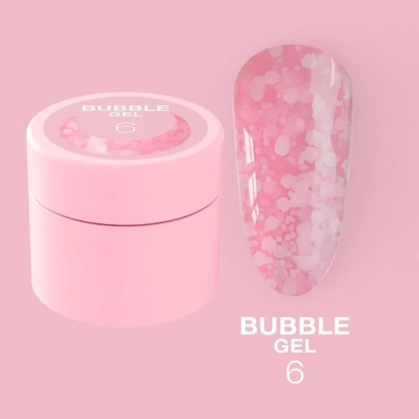 Nail glitter Bubble Gel no.6 5ml Lunamoon Nail glitter Bubble Gel no.6 5ml Lunamoon