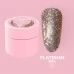 Nail glitter Platinum Gel no.3 5ml Lunamoon Nail glitter Platinum Gel no.3 5ml Lunamoon